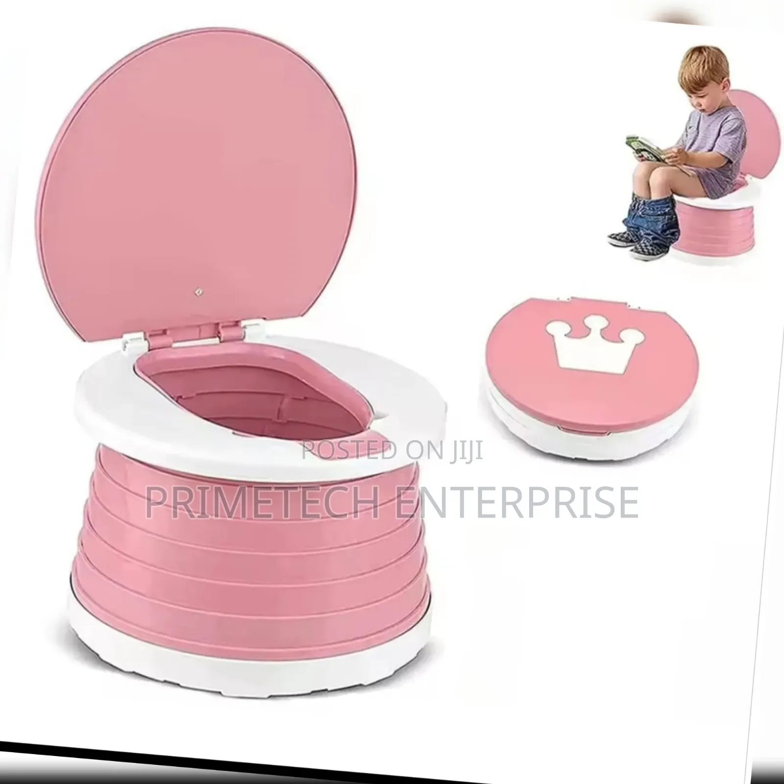 Pinky Portable Foldable Kids Toilet