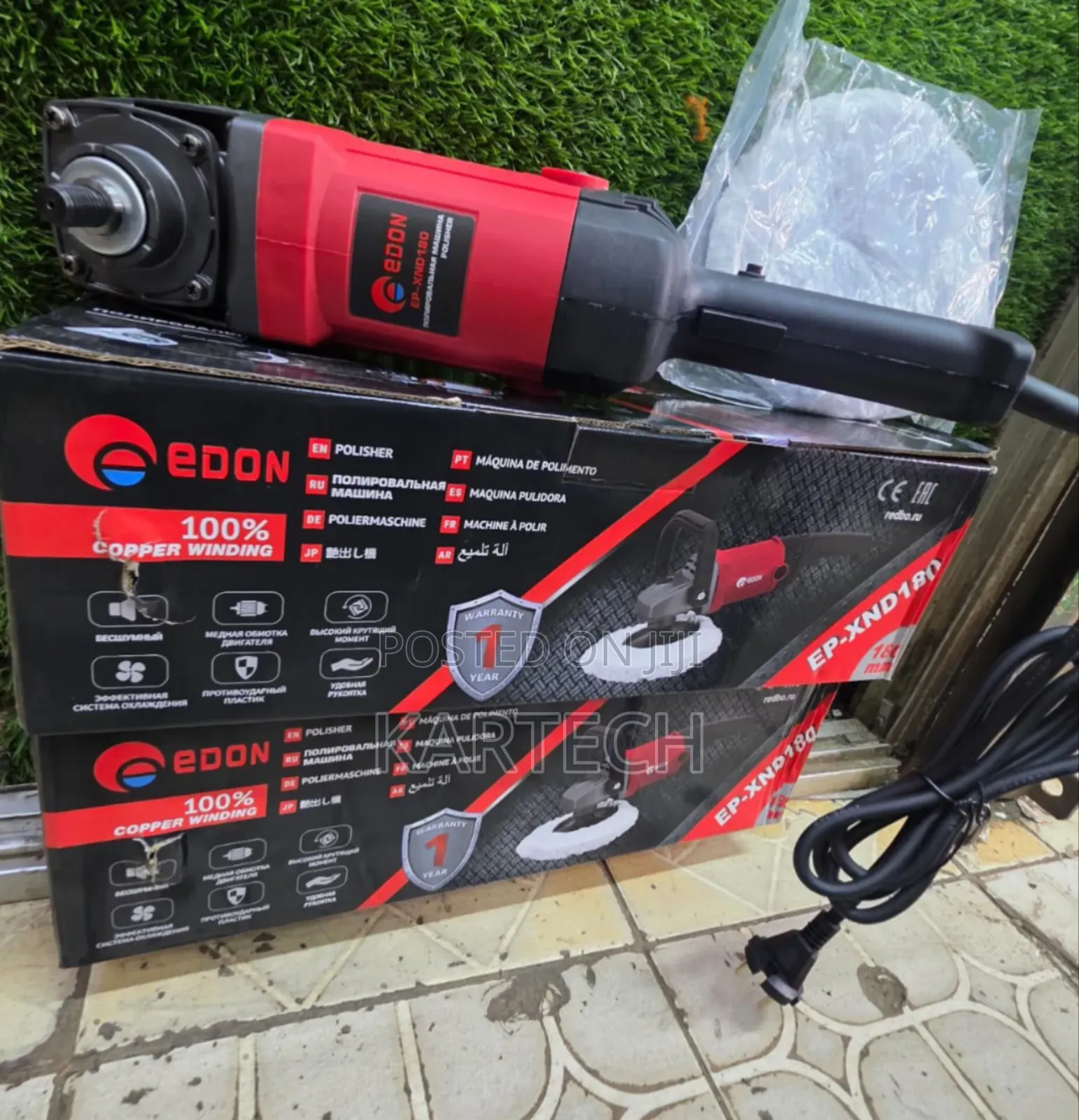 Edon Industrial Angle Buffing Machine