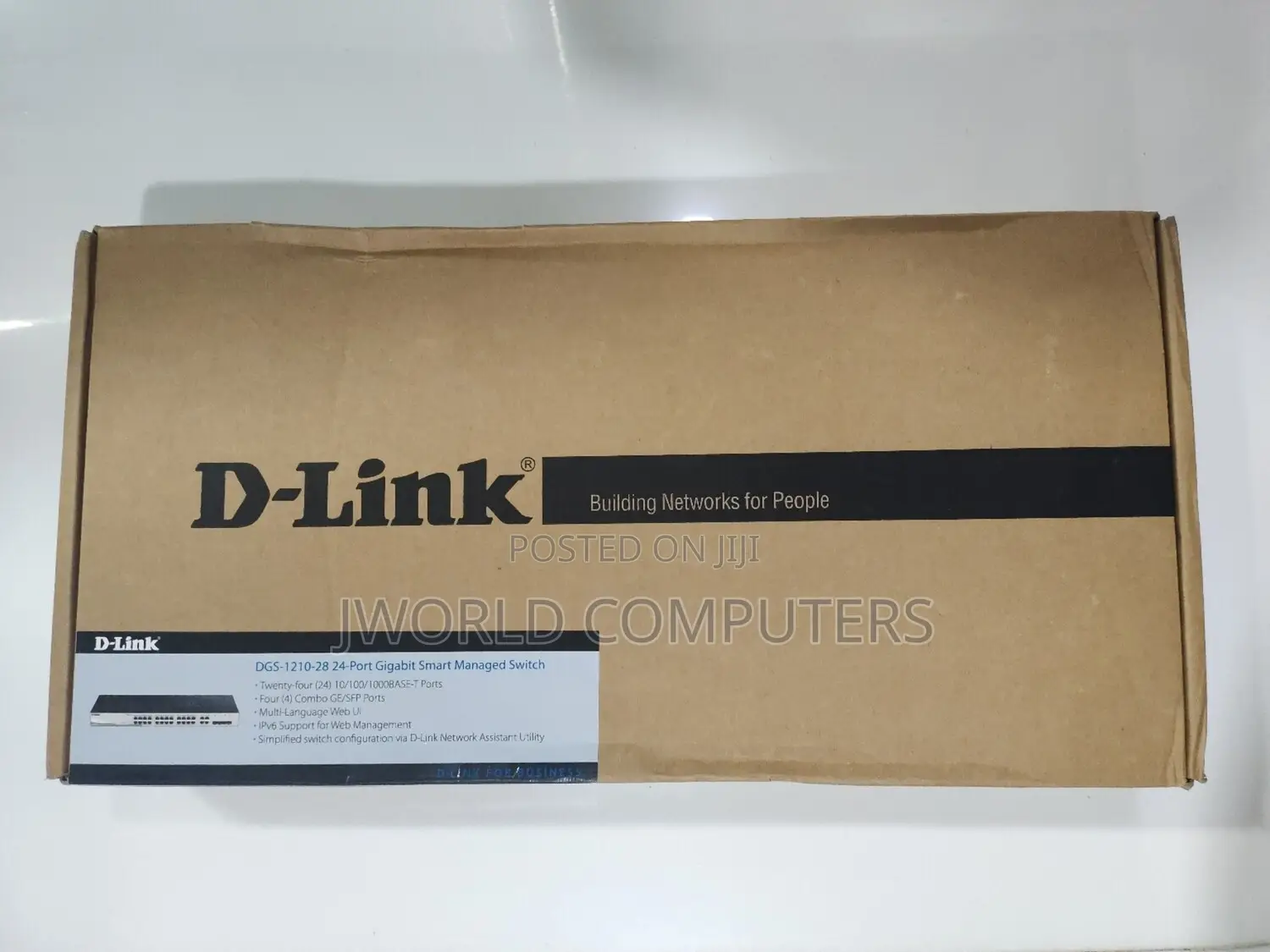Dlink Dgs-1210-28 28-port Gigabit Smart Managed Switch Non-poe