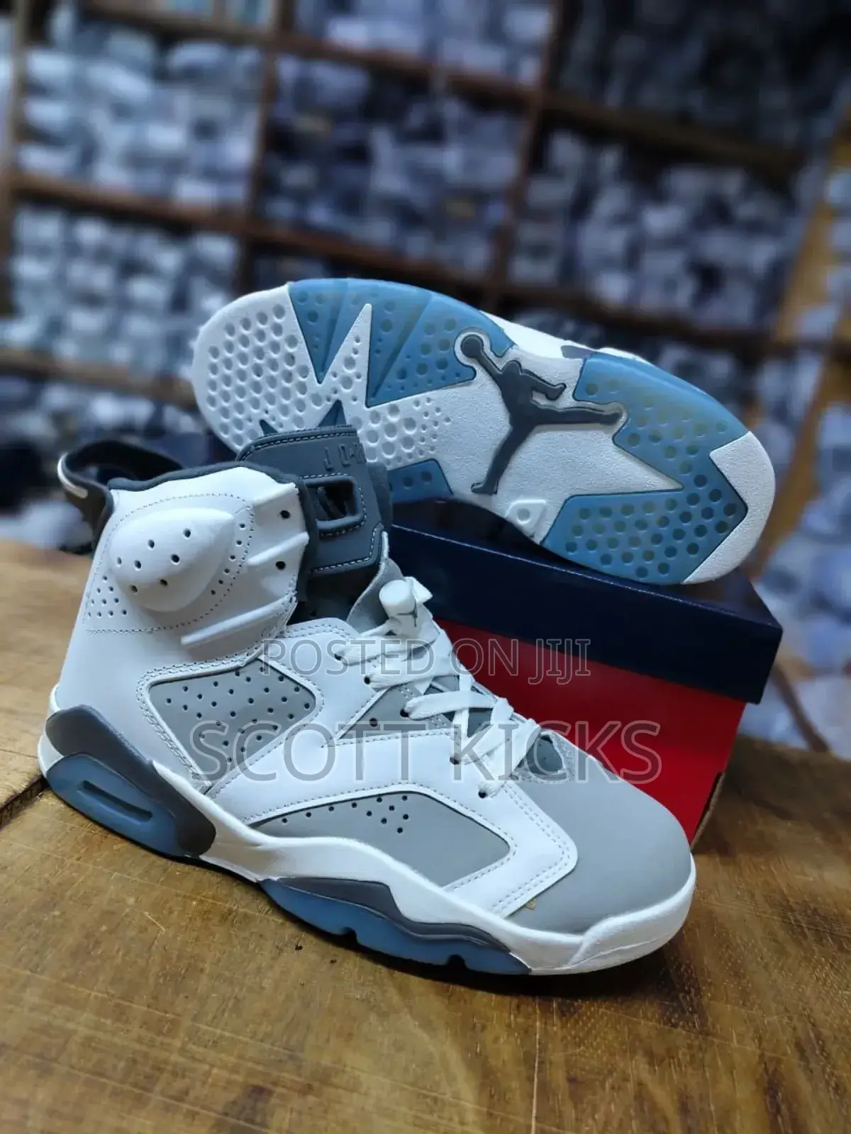 Air Jordan 6 Cool Grey White