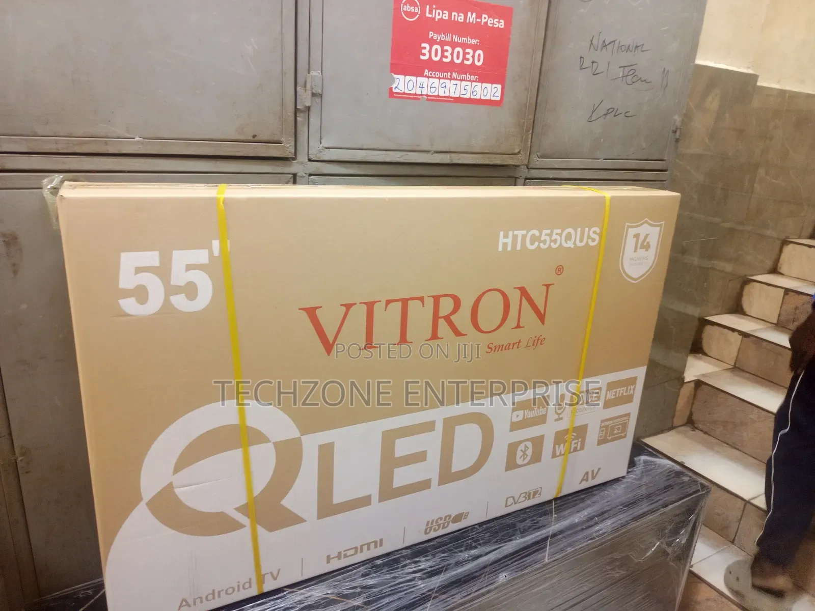 Vitron 55 Inch Qled HTC-55qus Ultra Hd 