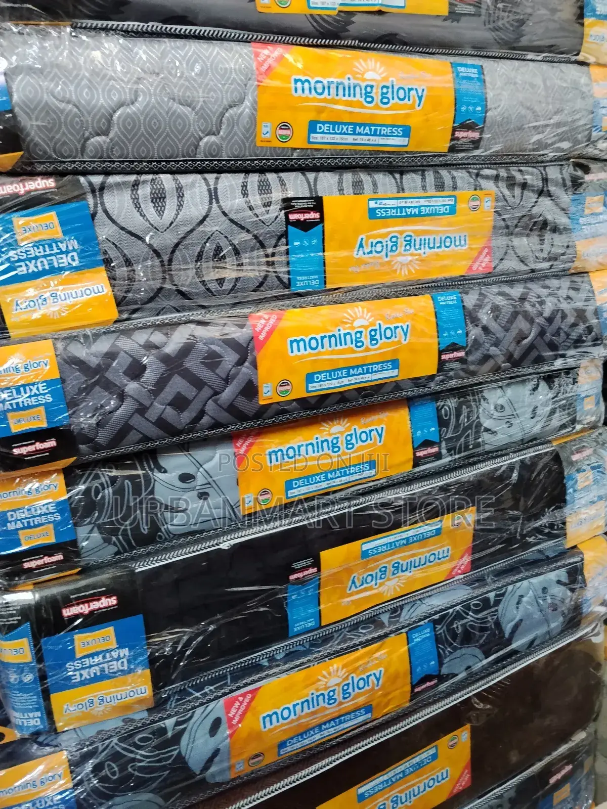 Mattress; Morning Glory Plain Top Mattress 4x6 | 8” High Density Foam