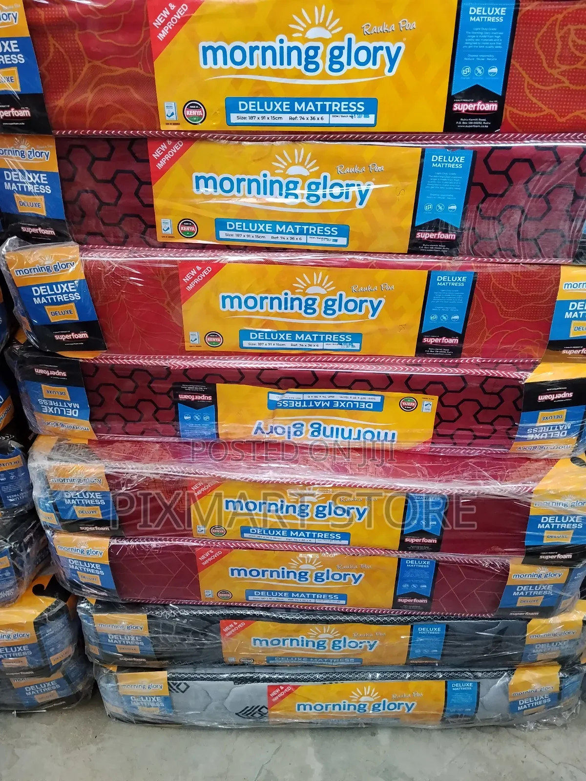 Morning Glory 4x6 High-Density 6′ Quilted Top Mattress