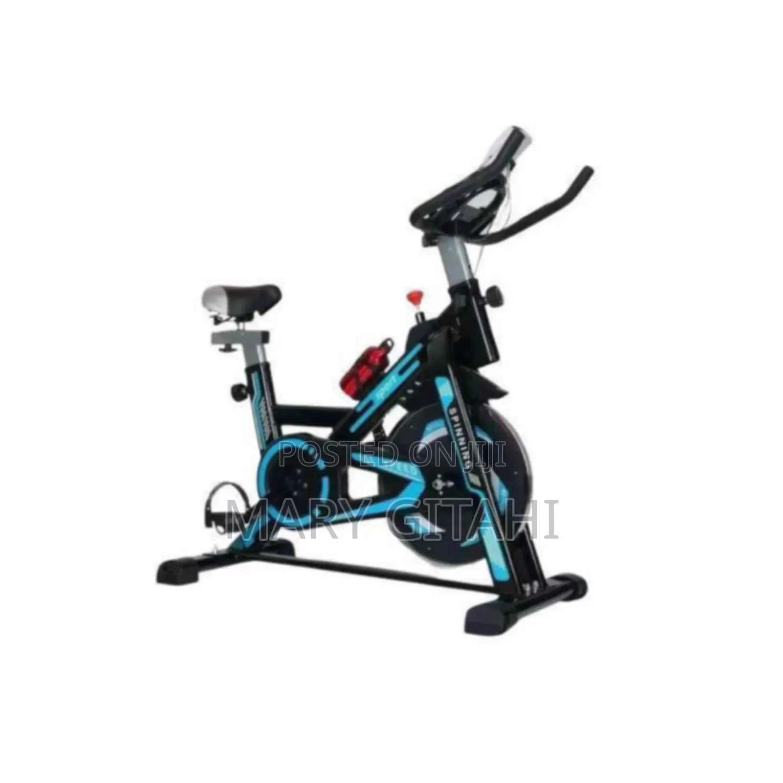 Multi Coloured Spin Bike 35kg Sc-85051*