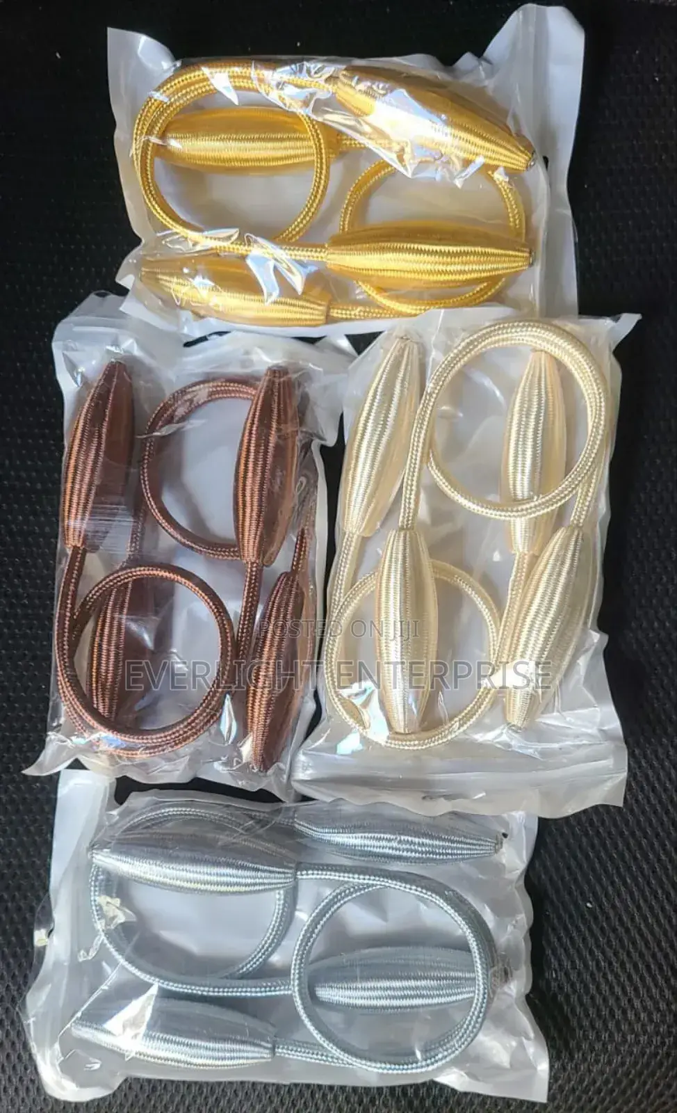 Arbitrary Shape Strong Curtain Tiebacks