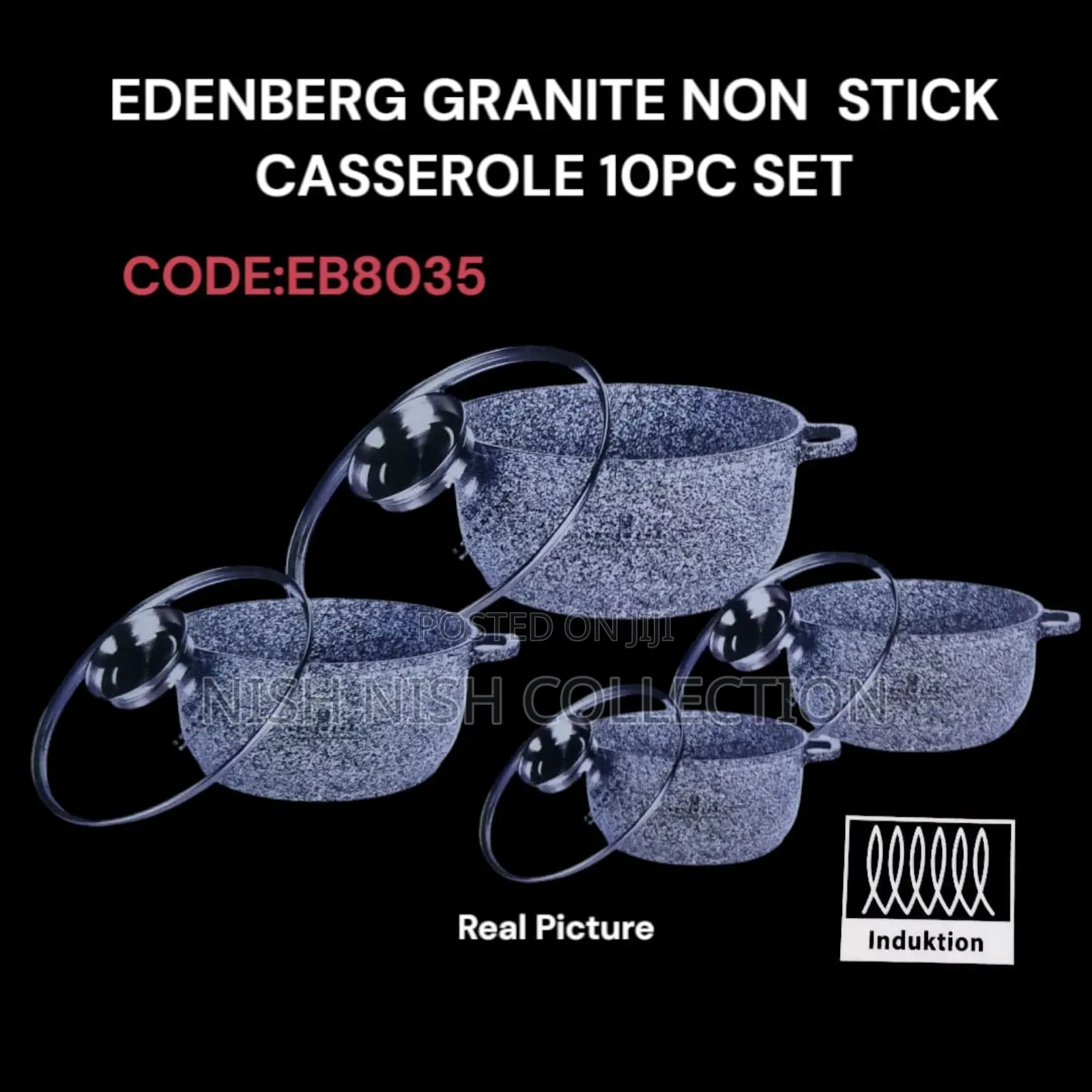 Quality Edenburg Cookware Set