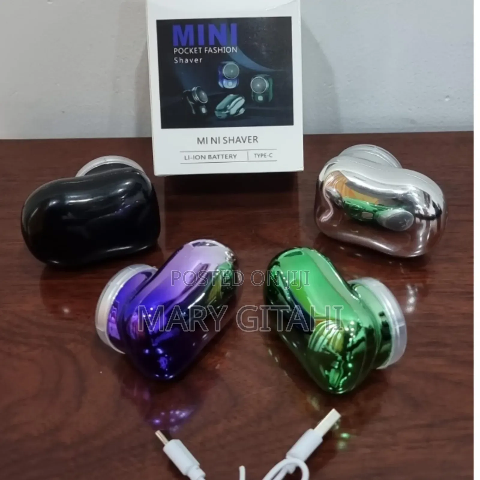 *New Arrival  *
*Rechargeable Pocket Mini Shaver Grinder