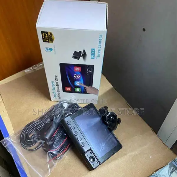 3 in 1 Full Hd Touch Screen Car DVR Dash Camera