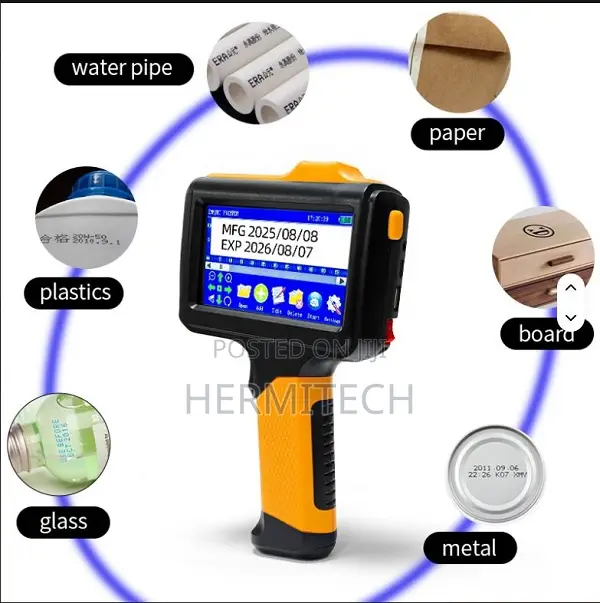 Mini Batch Code Expiry Date Printing Machine Handheld