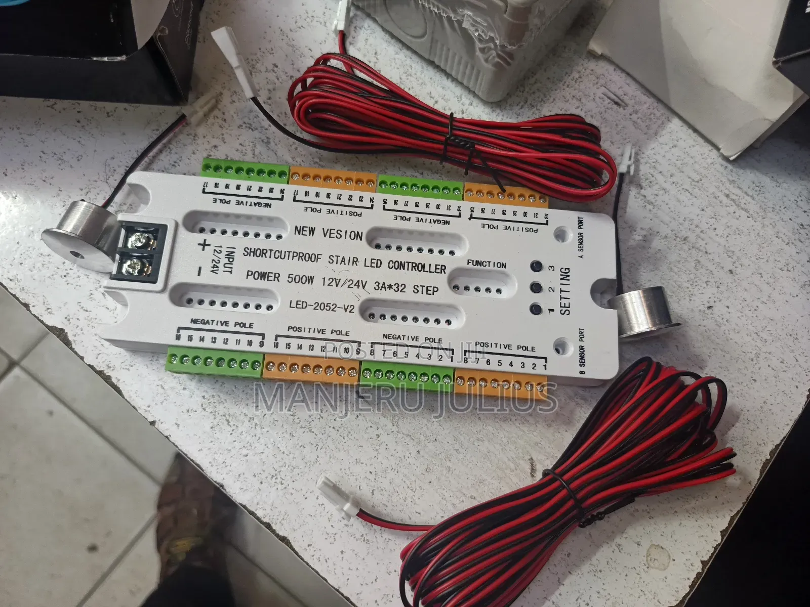 32 Steps Staircase Sensor