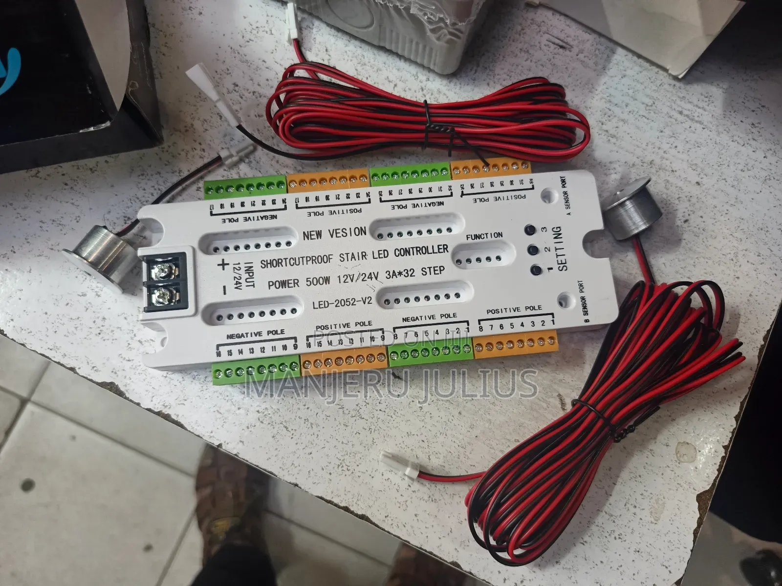 32 Steps Staircase Sensor