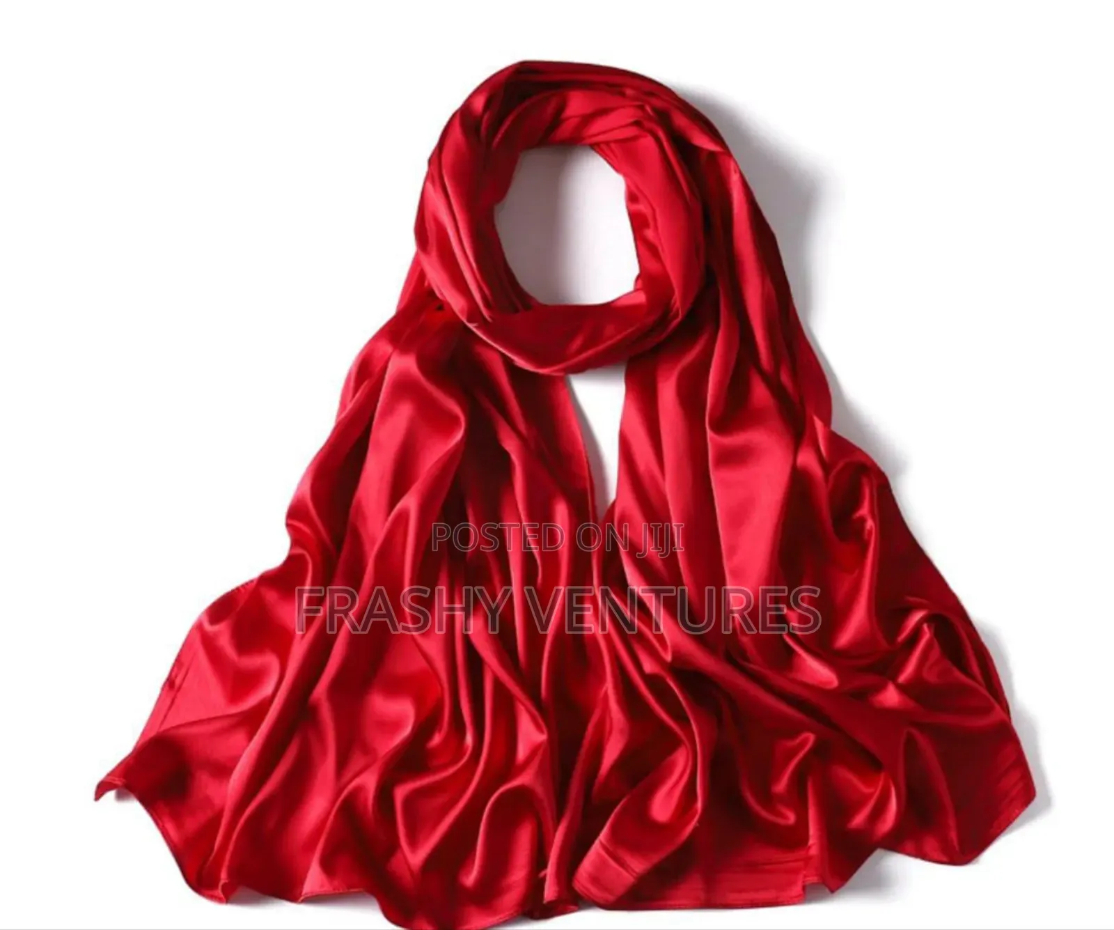 Luxury Plain Silk Scarf for Women