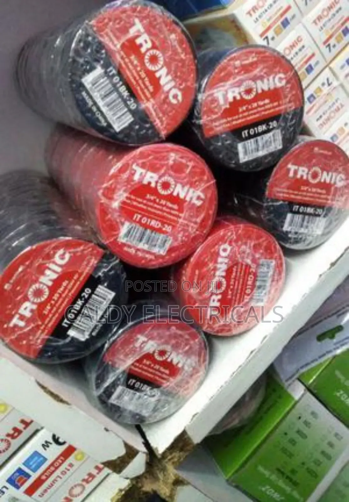 Quality Tronic It 01bk PVC Electrical Insulation Tapes Vm4