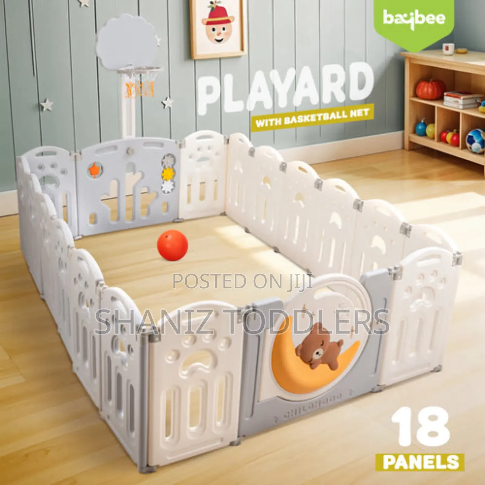 Kids Plastic Playpen Yard