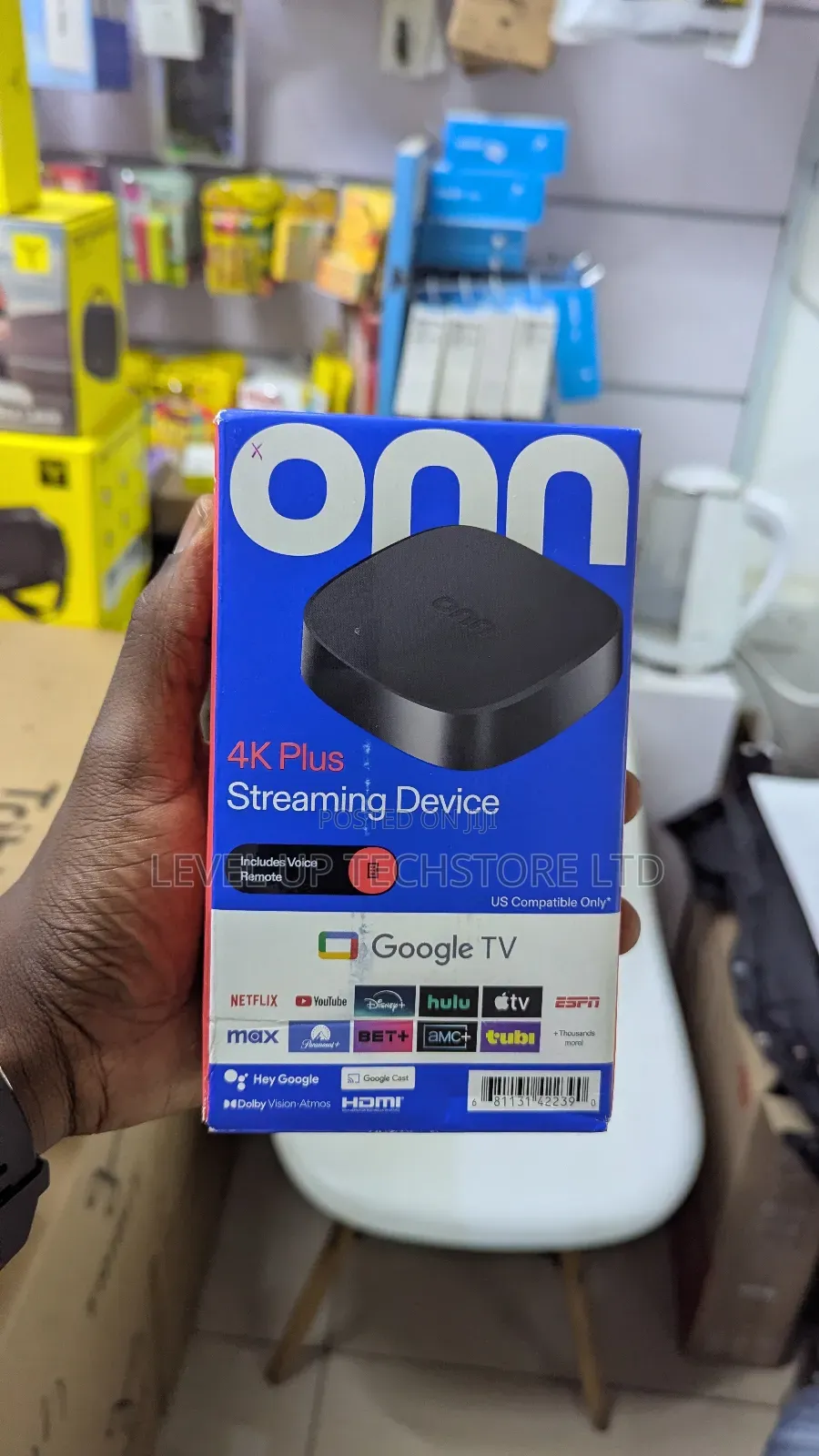 Onn. Google Tv 4k Streaming Box