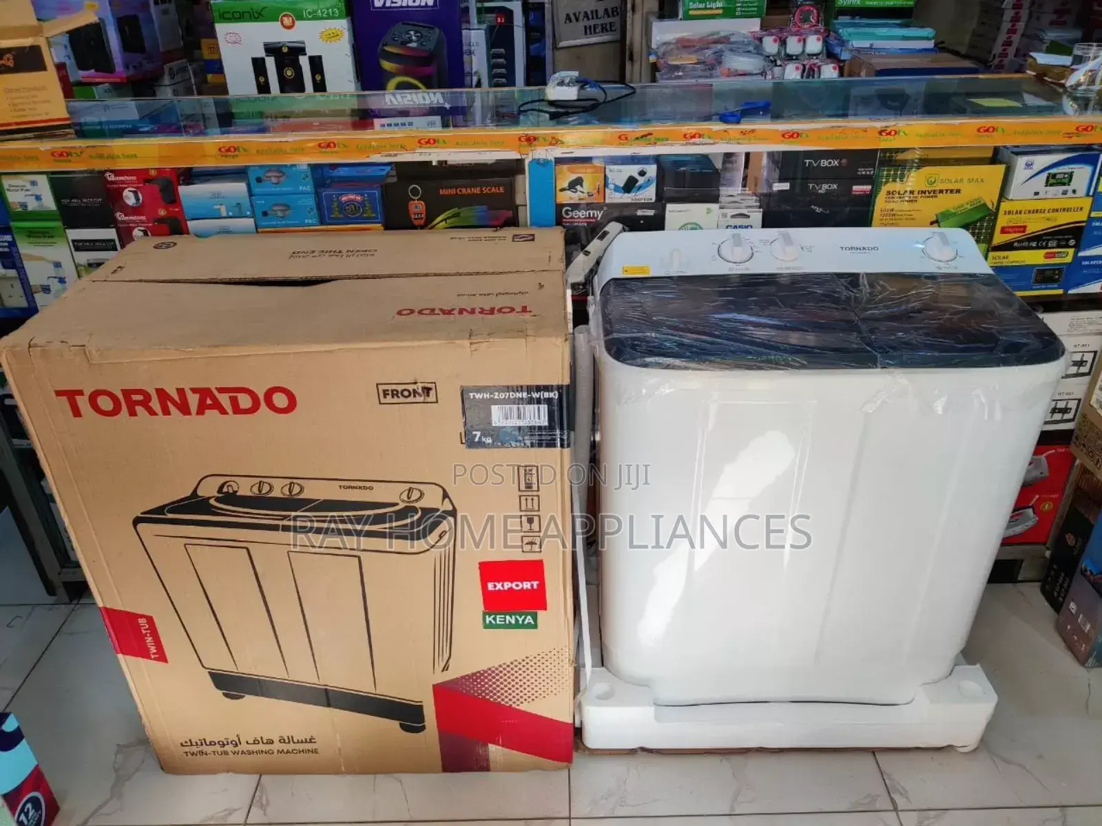 Tornado Twin Tub 7kgs Washing Machine