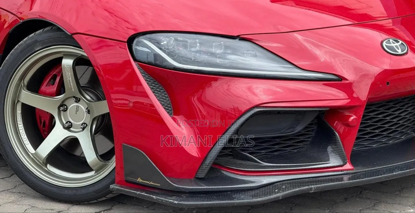 Toyota GR Supra 2020 Red