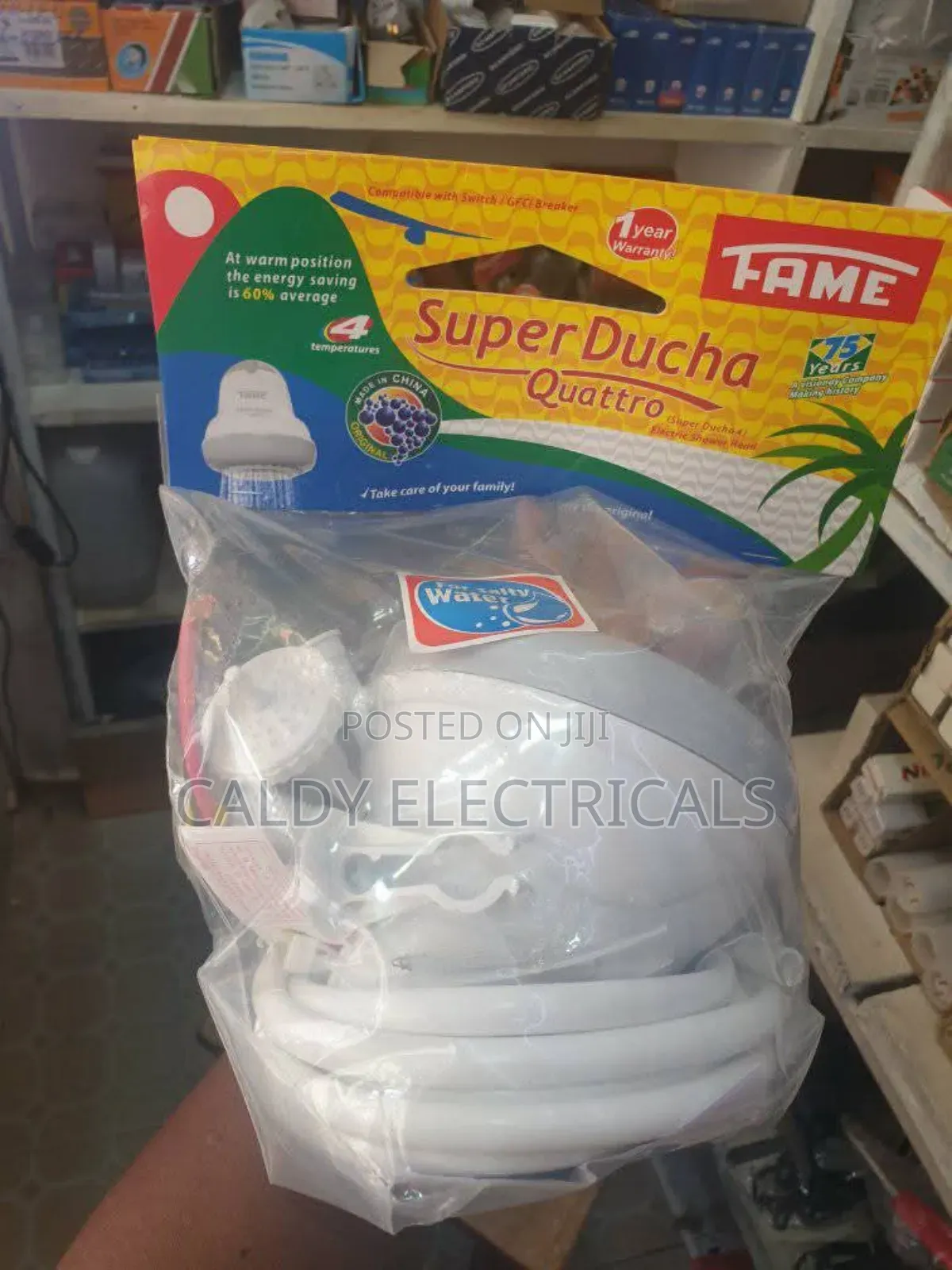Generic Fame Super Ducha Quattro Electric Shower Head Sq7