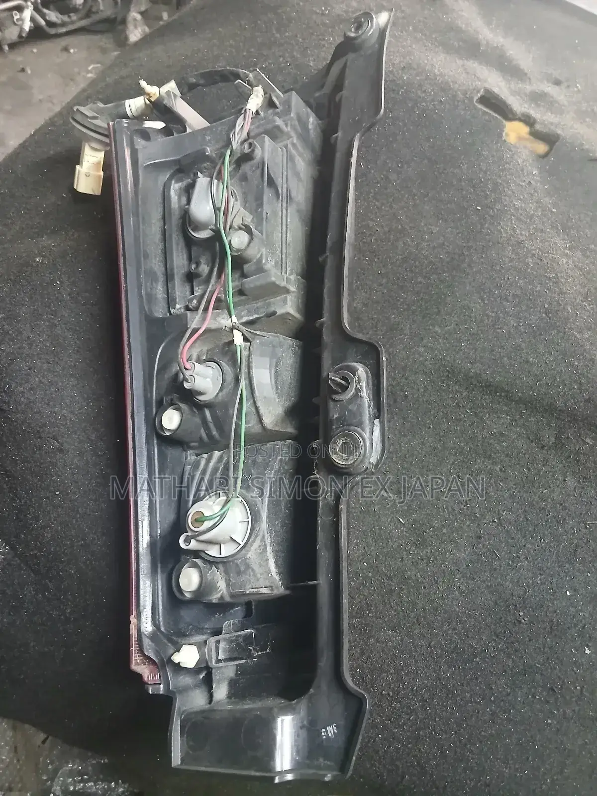 Nissan Nv350 Urvan Right-Hand Side Tail Light Assembly.