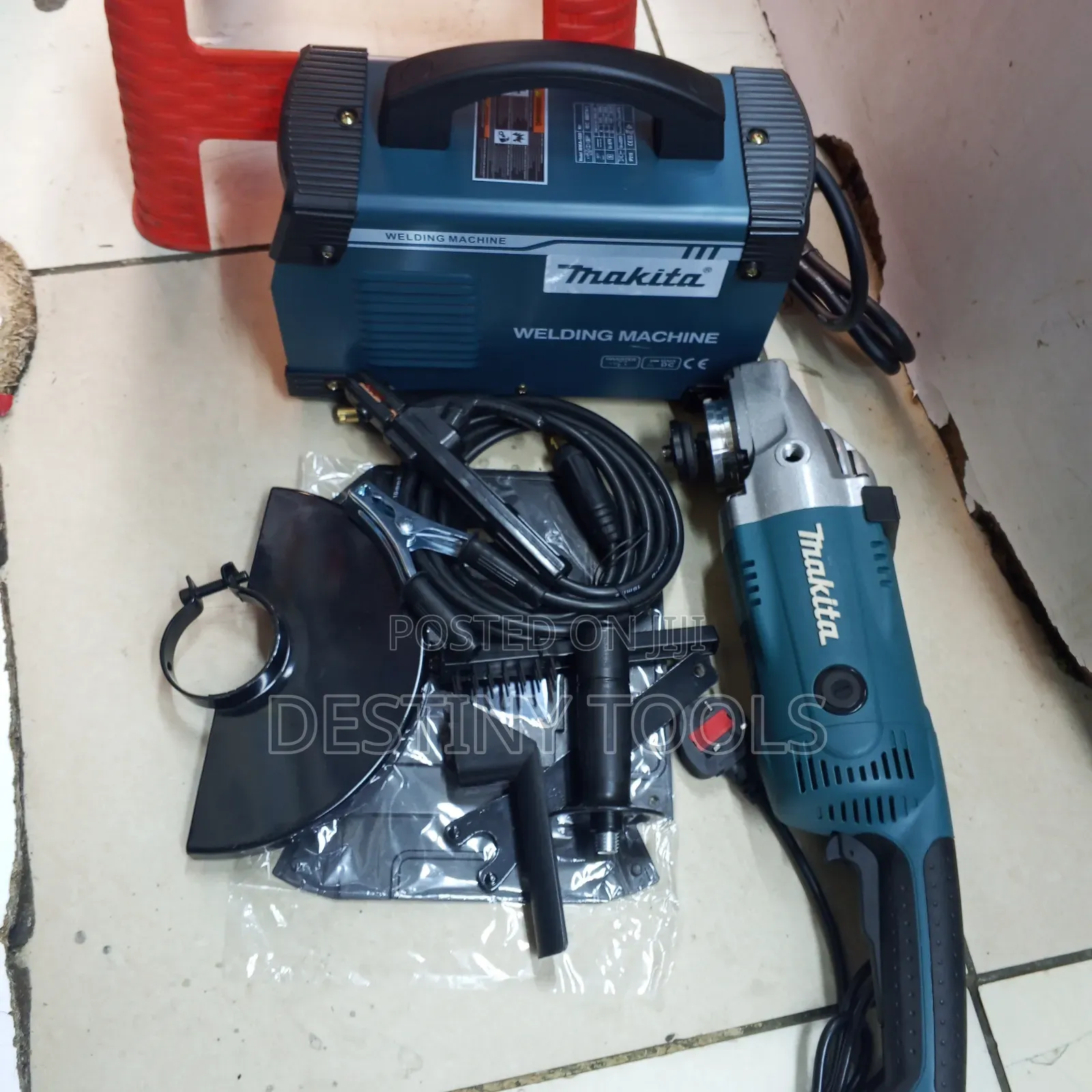 Makita Inverter Welding Machine+Makita Angle Grinder 9inch