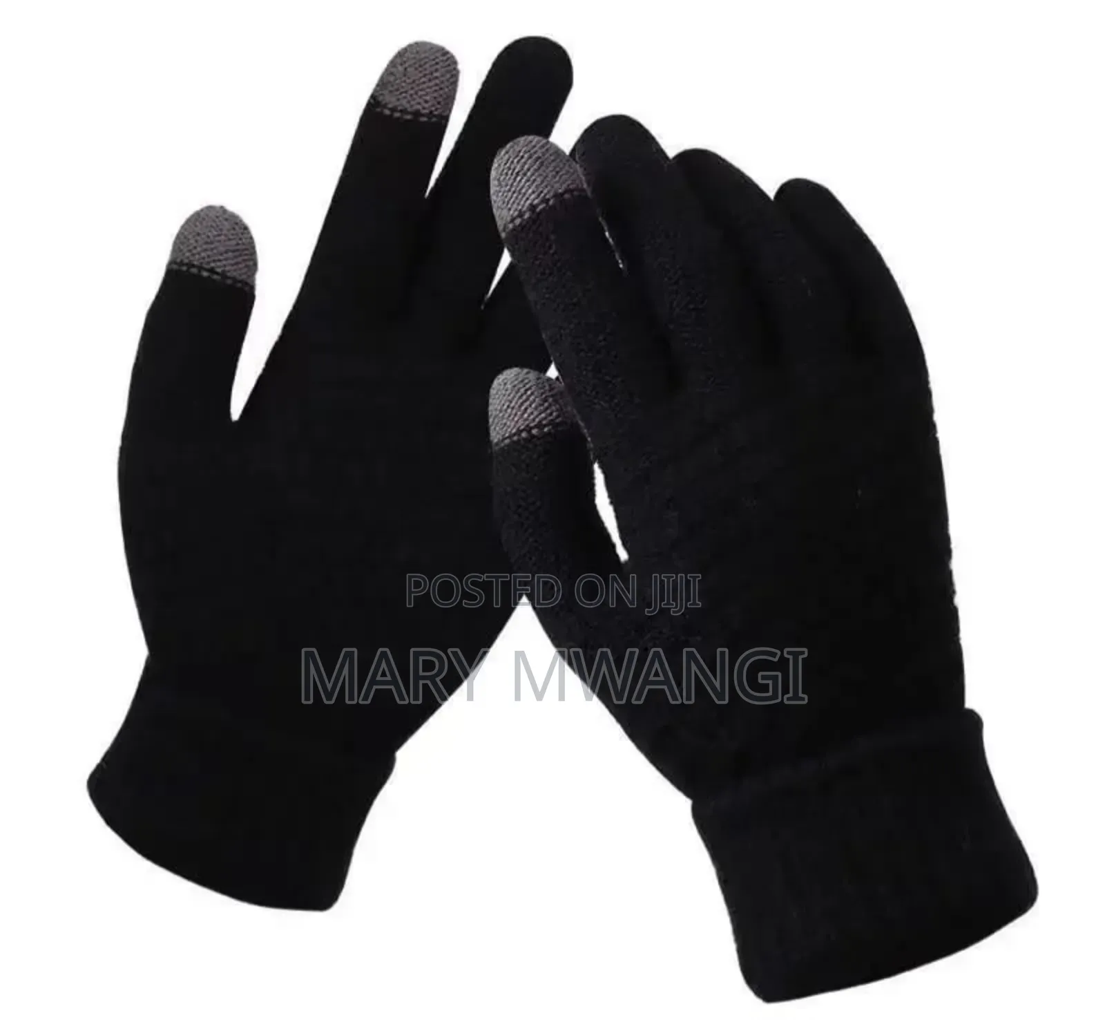 Knit Mittens Wool Full Finger Outdoor Cycling Gloves