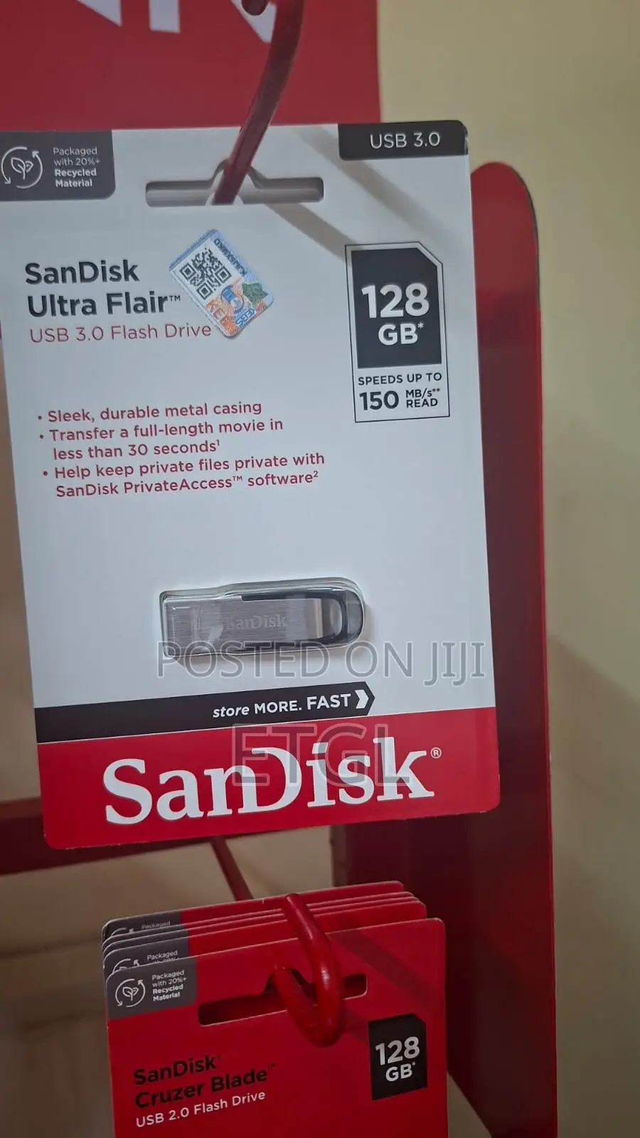 Sandisk Ultra Flair 128gb Usb 3.0