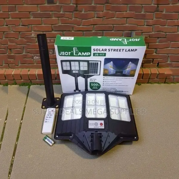 Plug and Play 500w Watts Outdoor Security Led Solar Street Light