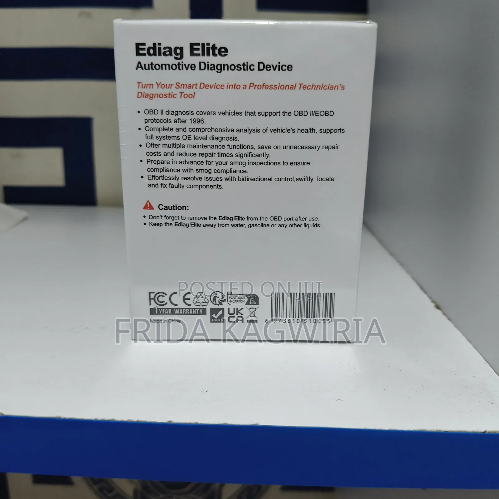 Kingbolen Ediag Bidirectional Test Obd2 Scanner
