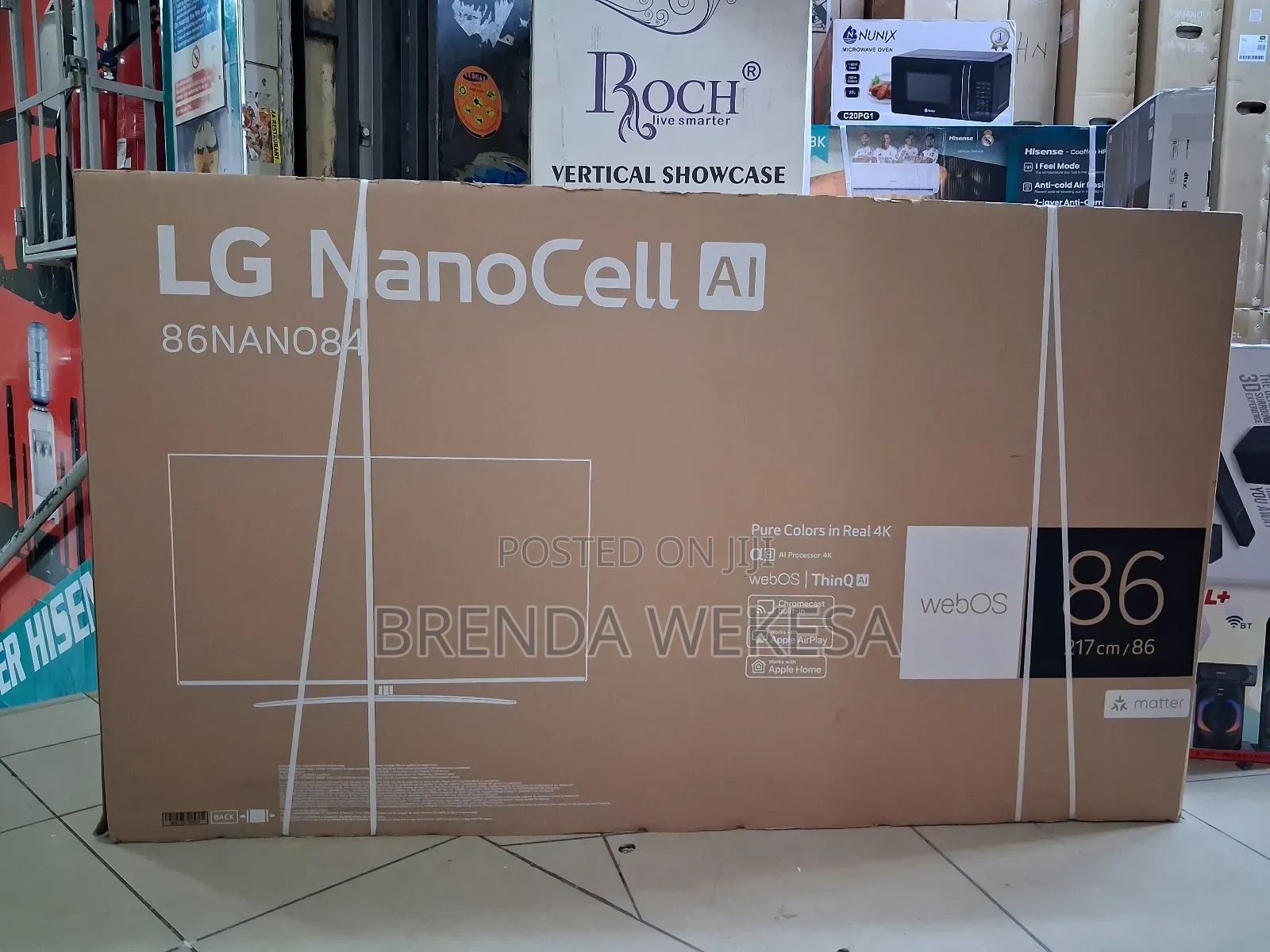 Lg 86” Nanocell Ultra Hd Smart Tv | Brand New-2025