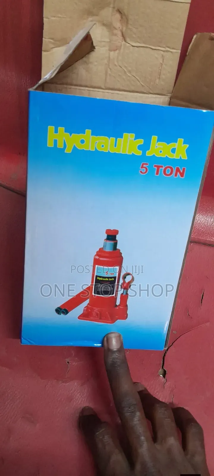 Brand New 5ton Heavy Duty Hydraulic Bottle Lifting Repair Jackl
