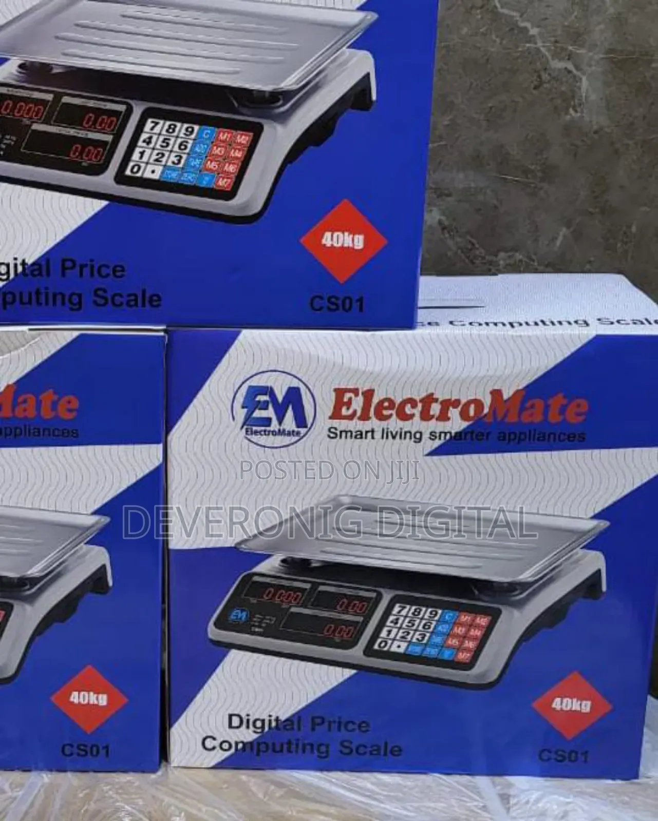 40kgs Electromate Digital Computing Weighting Scale at L