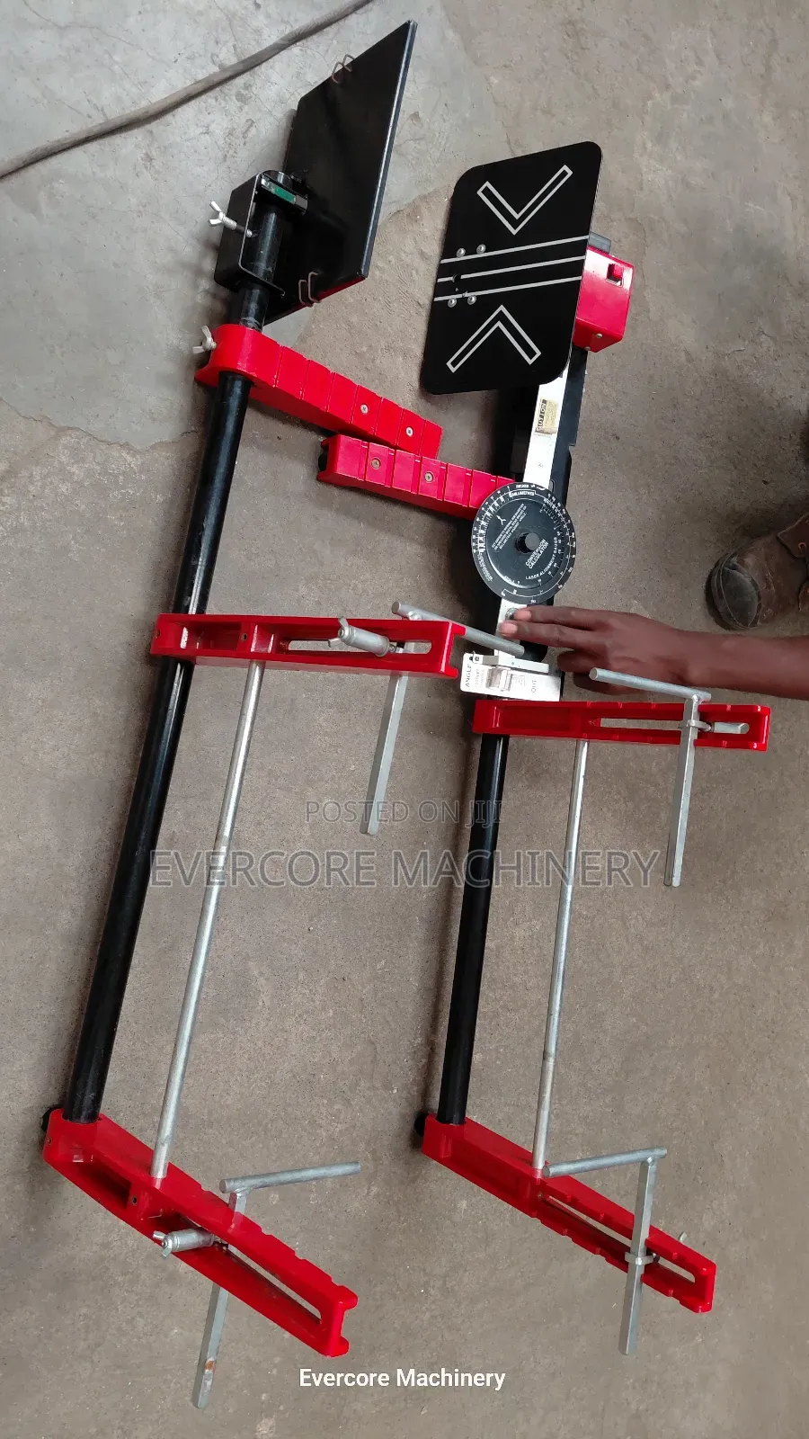 Optical Laser Wheel Alignment System Offer Design.