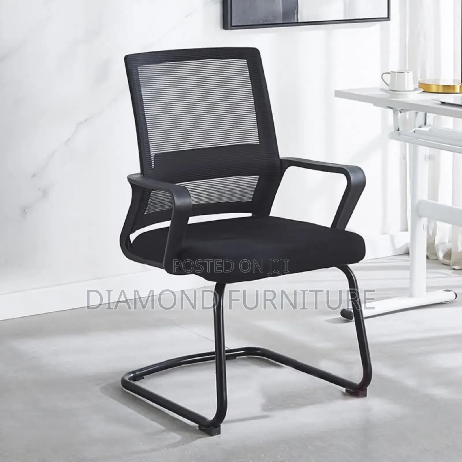 Modern Mesh Visitors Chair | Office Reception Conference Chair