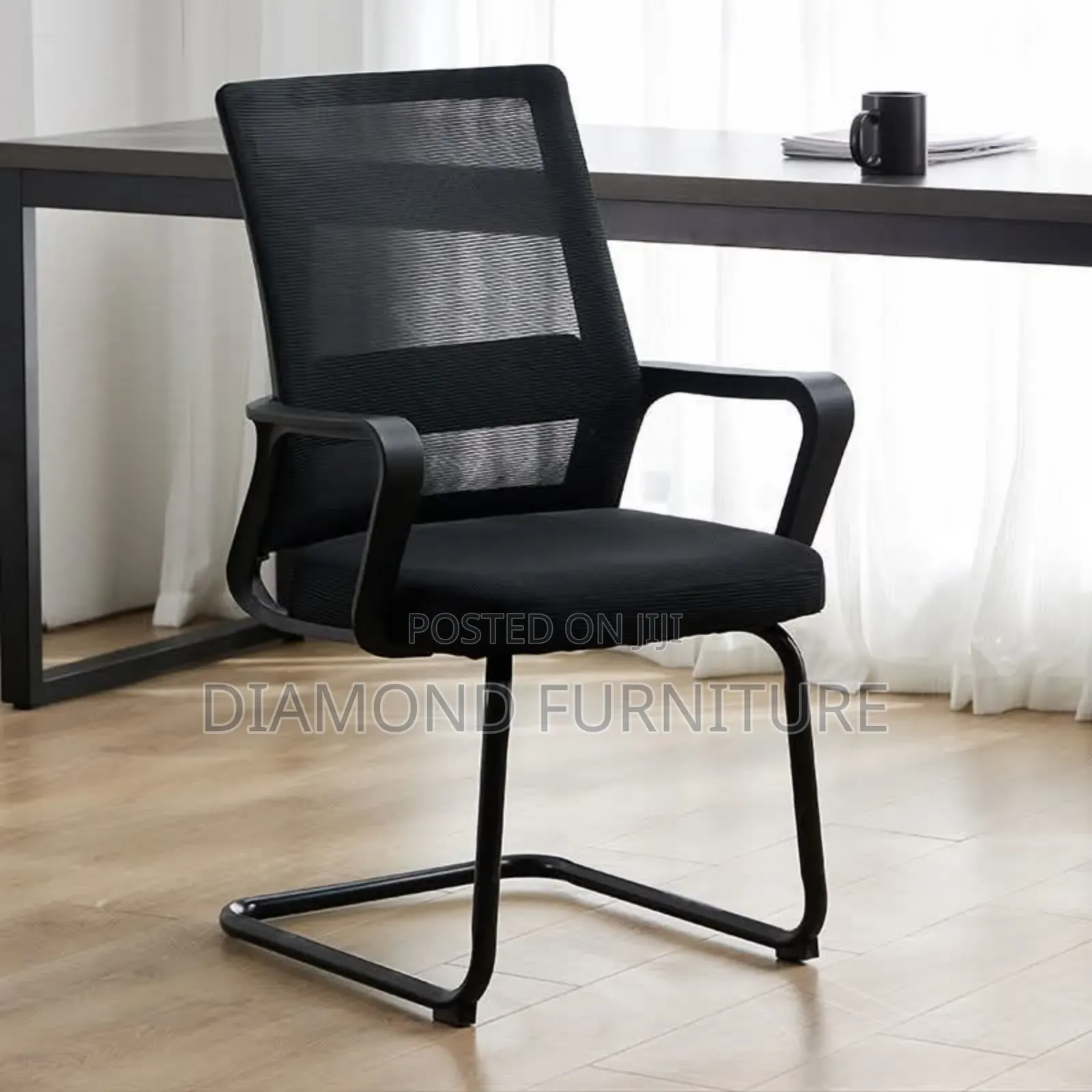 Modern Mesh Visitors Chair | Office Reception Conference Chair
