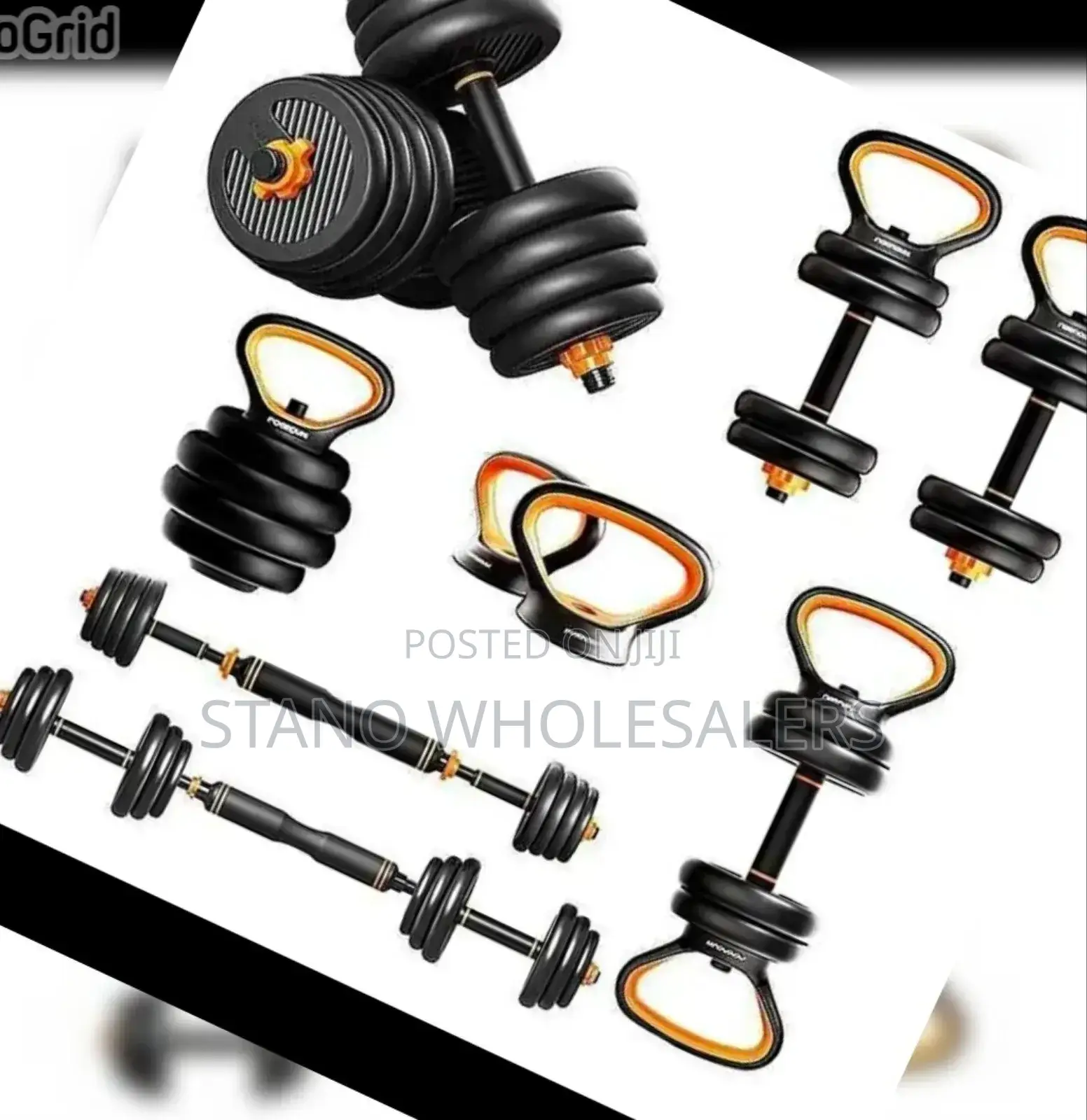 50kgs 6in 1 Dmsl50r Dumbbells Set