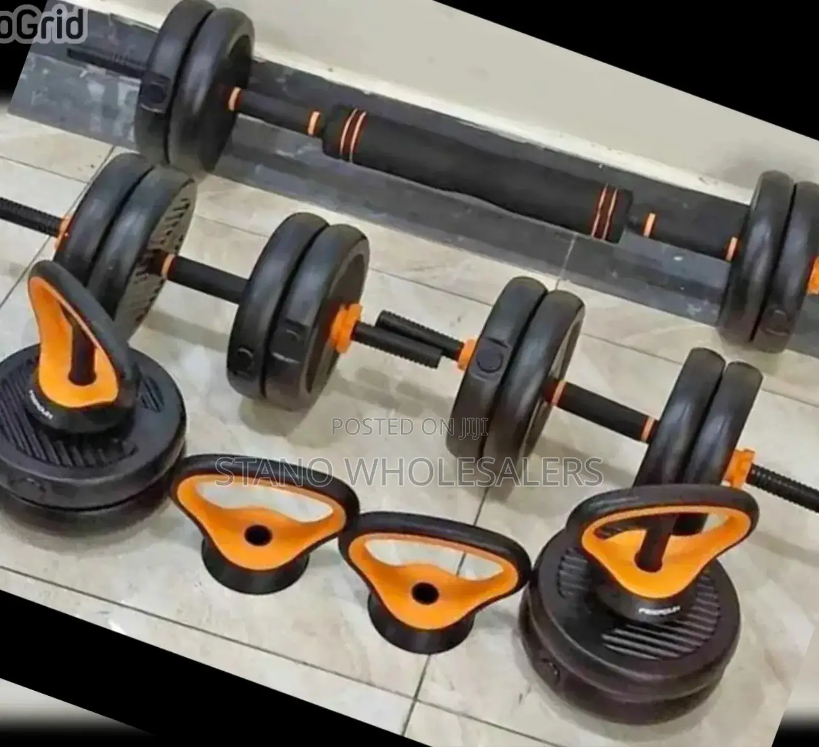 6 in 1 Dmsl50r 50 KGS Set of Dumbbells