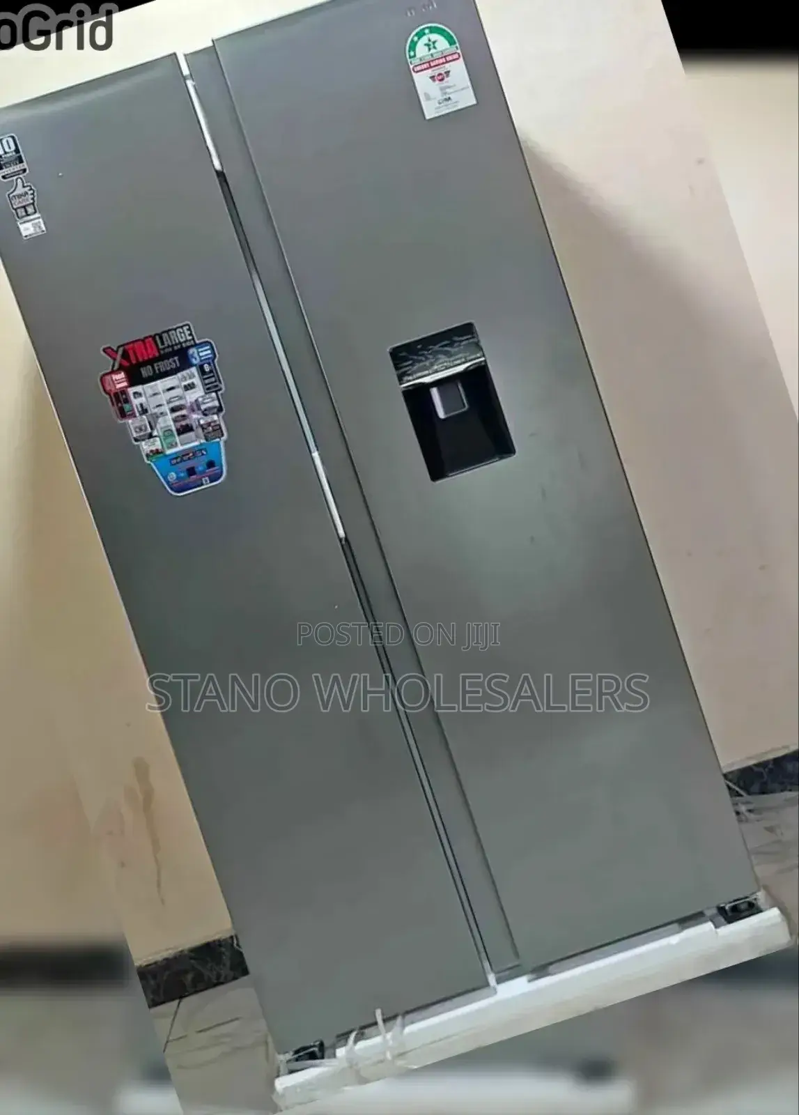 Mika 595 Litres F2dw595sdx Side by Side Fridge