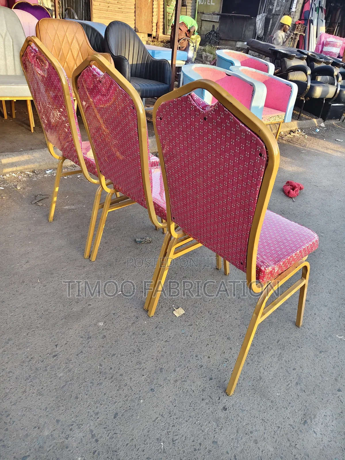 Conference Seats With Cleare Paper