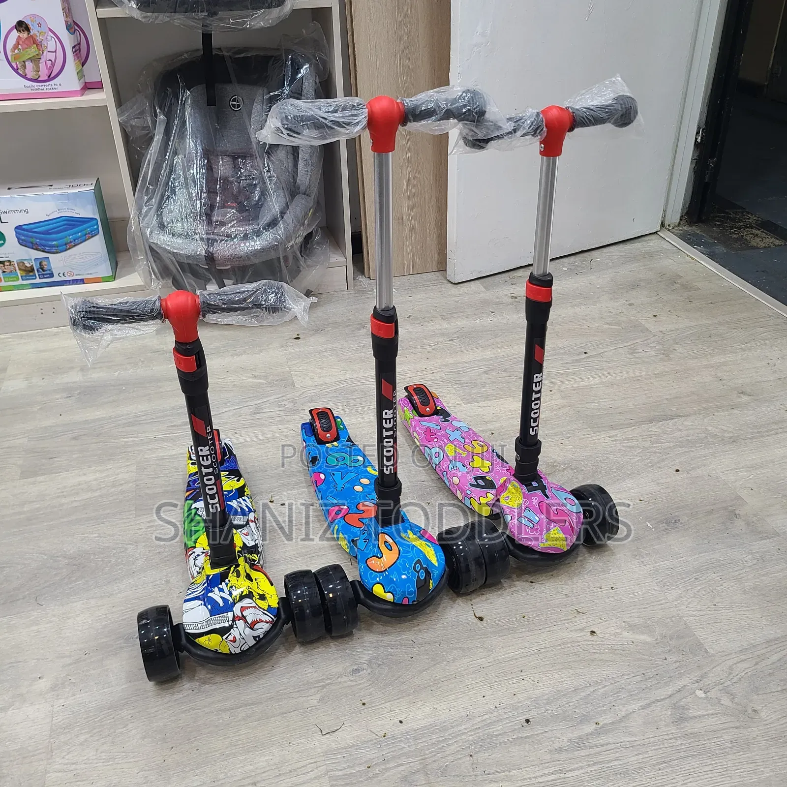 Durable Kids Kick Scooters (2-12yrs )