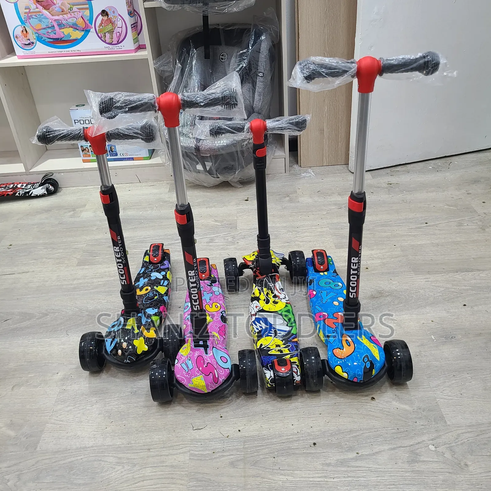 Durable Kids Kick Scooters (2-12yrs )