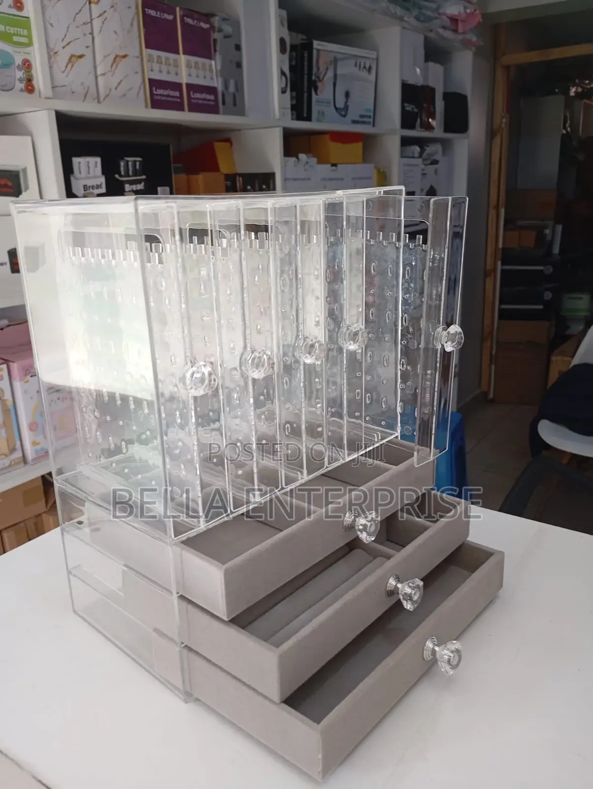 High-End Luxury Jewelry Storage Organizer