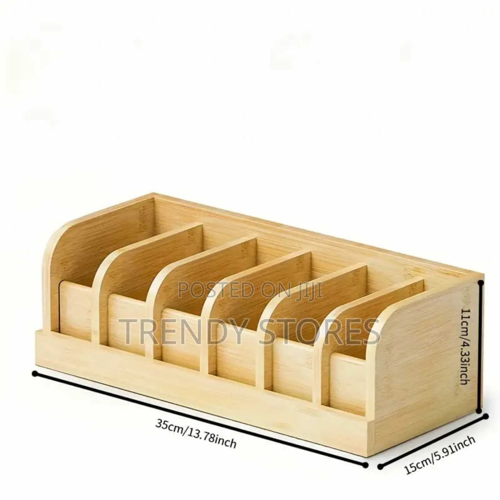 Bamboo Belt Organizer