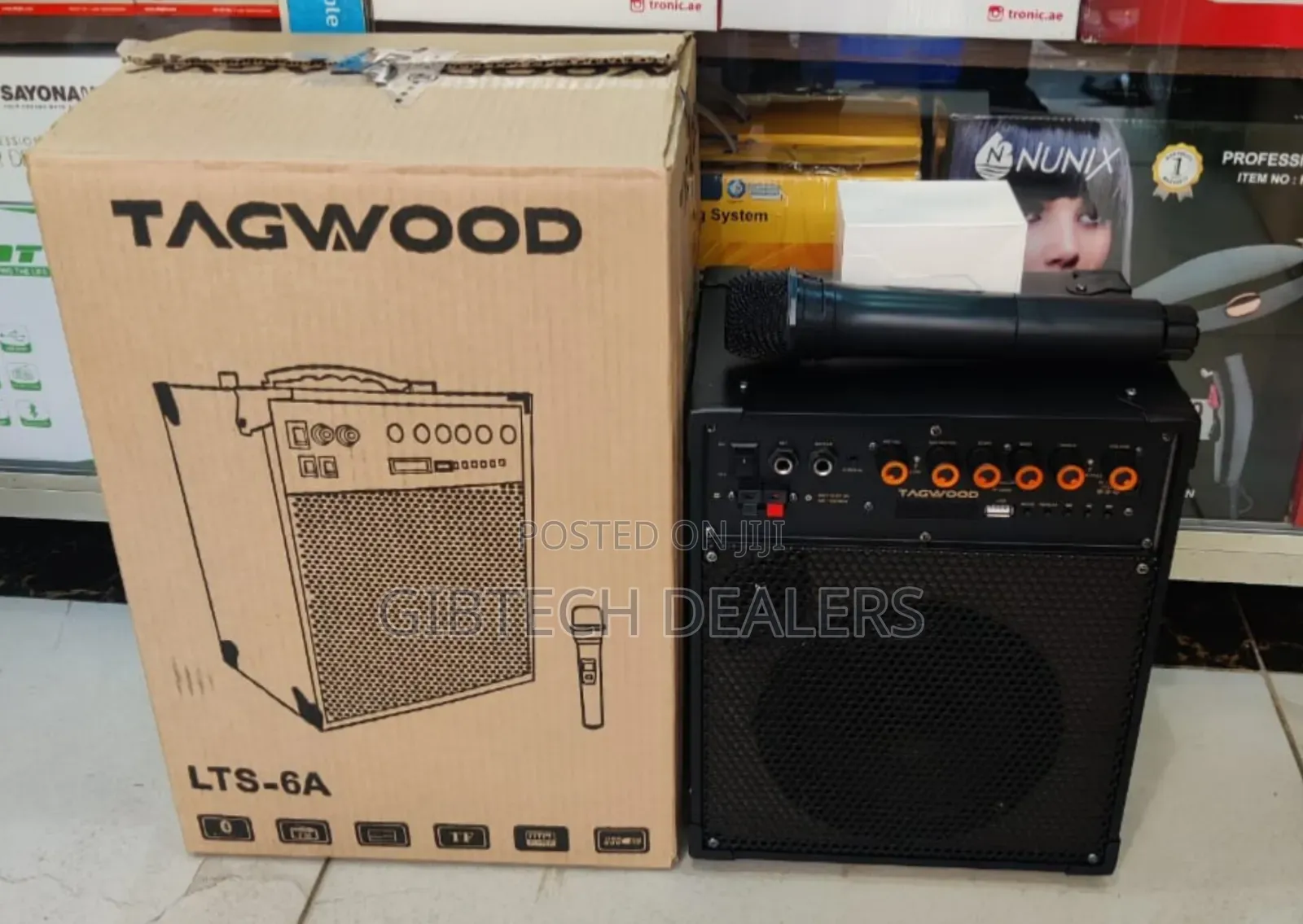 Tagwood 6" Rechargeable Trolley Portable Speaker 6a