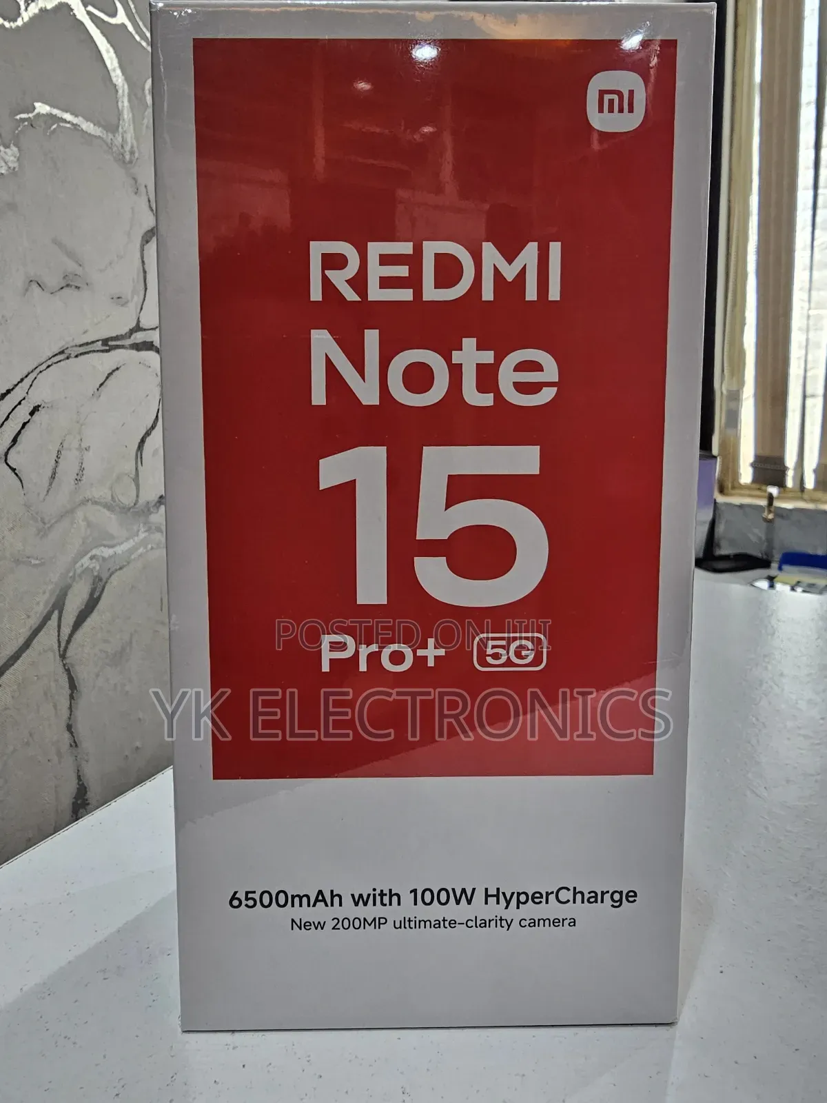 New Xiaomi Redmi Note 15 Pro+ 512 GB Black