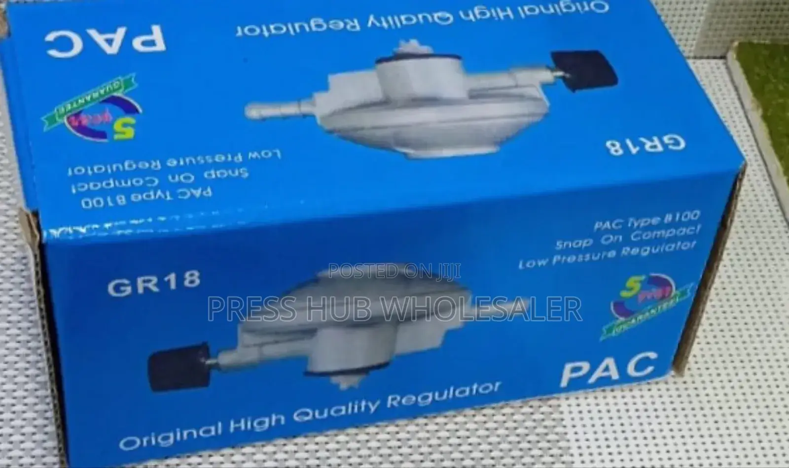 Gas Regulator for 6kg Gas Cylinders.
