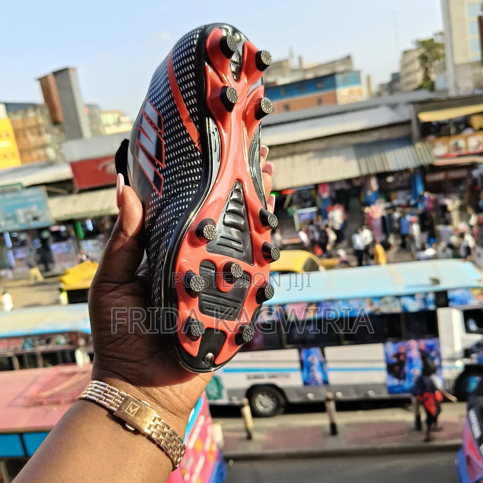 Durable Kids Football Boots For Turf And Pitch