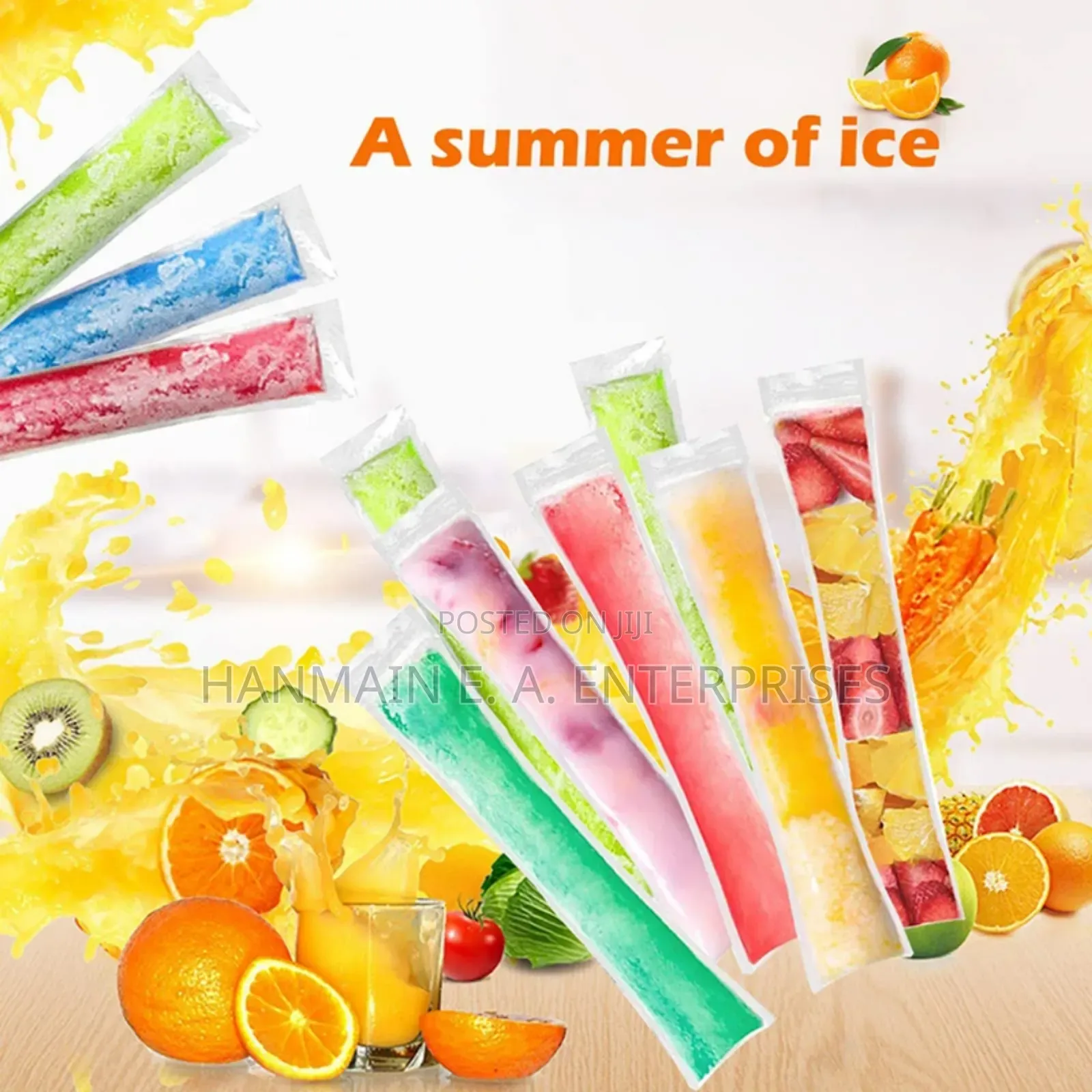 Ice Pop Packaging Roll