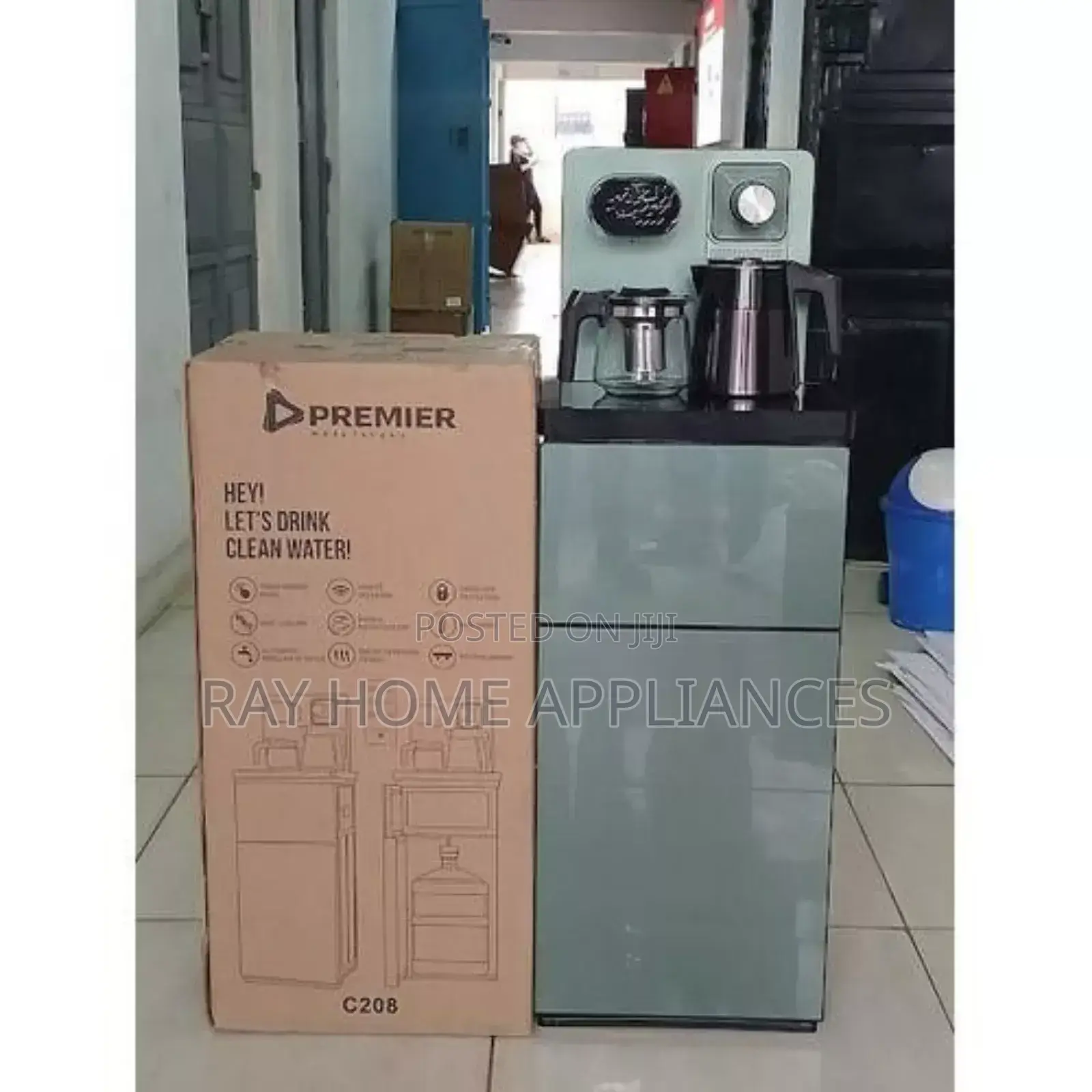 Coffee Green Premier Bottom Load Dispenser