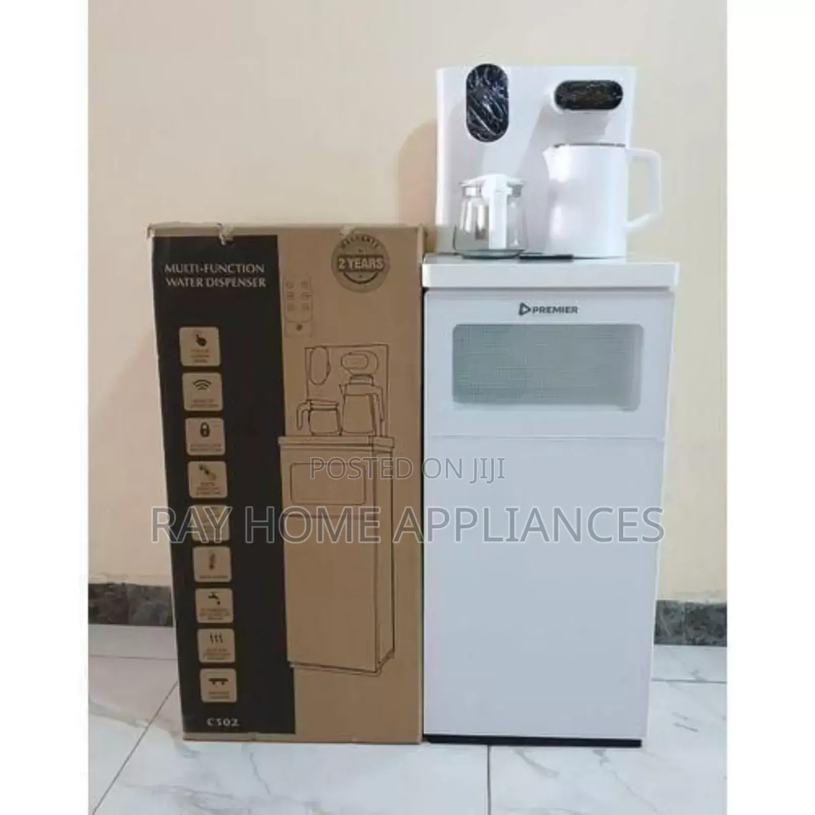 White Bottomload Dispensers Premier Coffee Expresso Electric Kettle