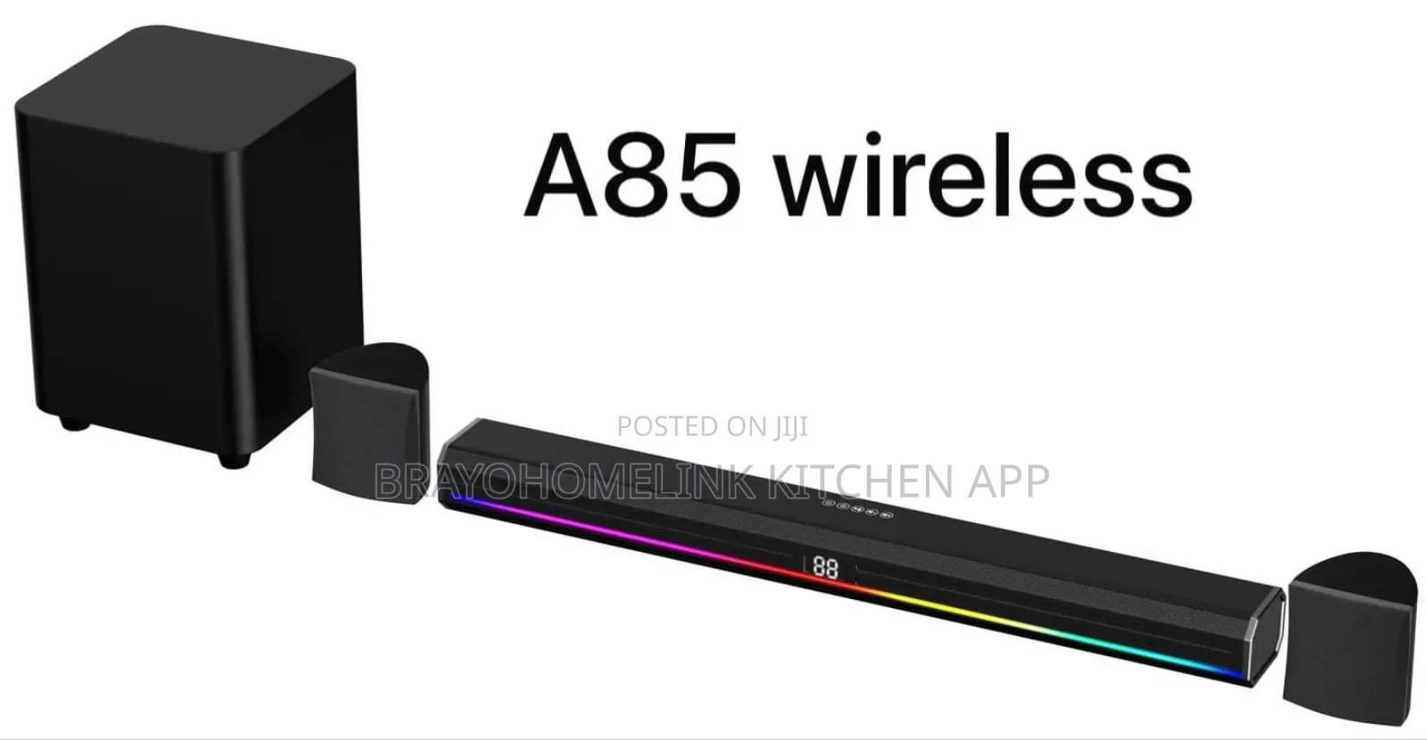 5.1 Ch Globalstar Soundbar A85 Wireless 170w